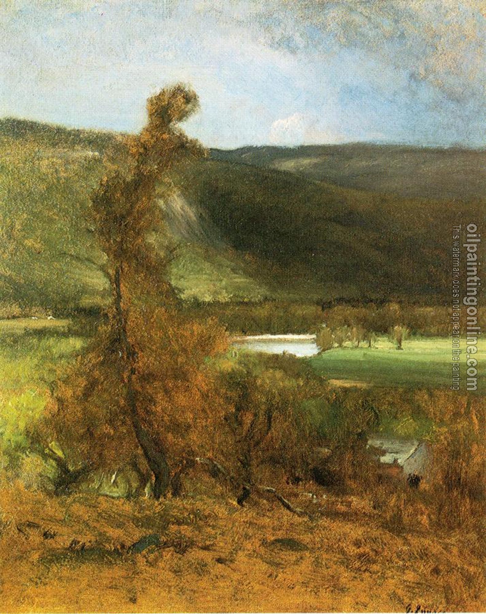 George Inness - North Conway White Horse Ledge